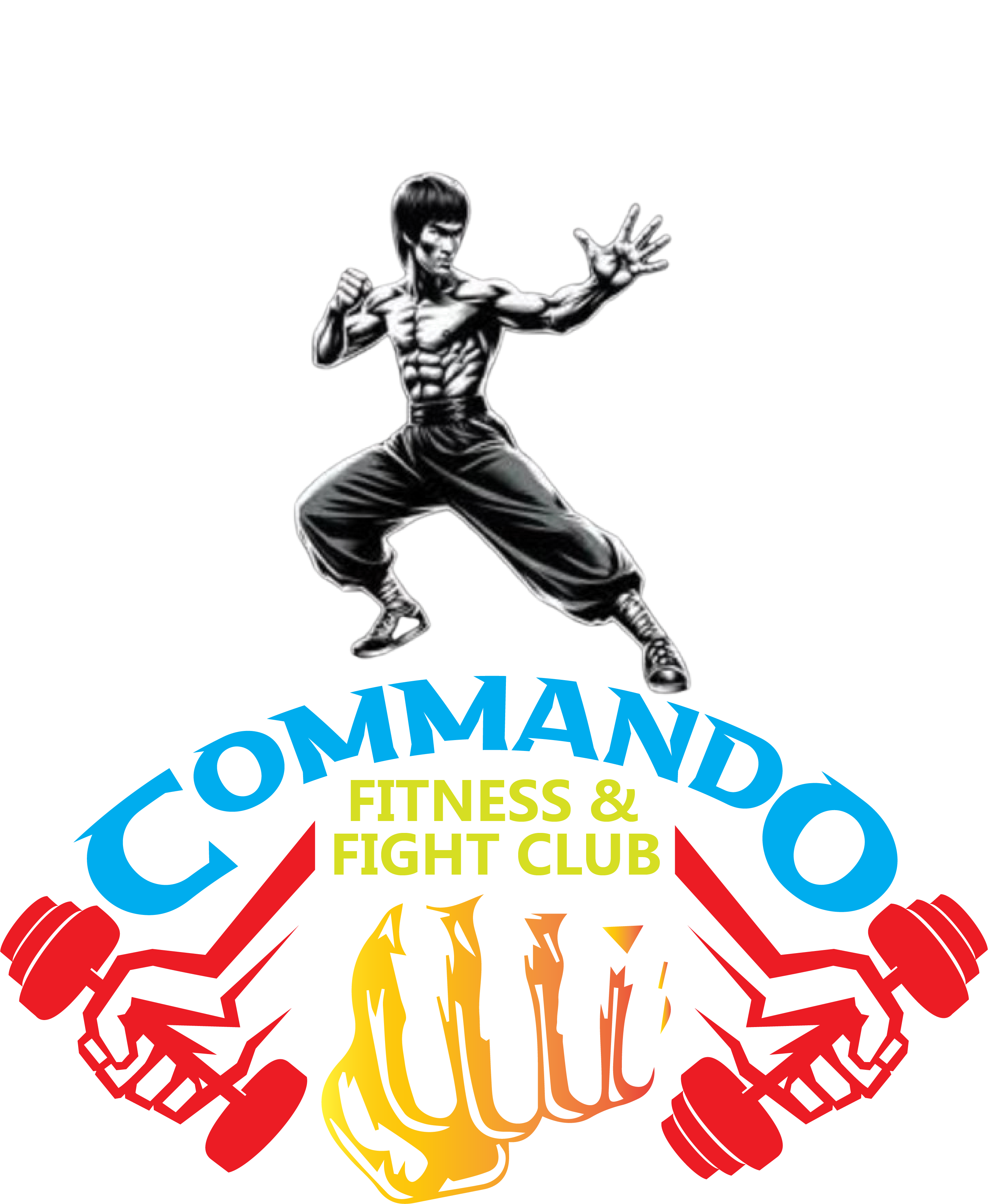 CF2C Commando Fitness & Fight Club Logo