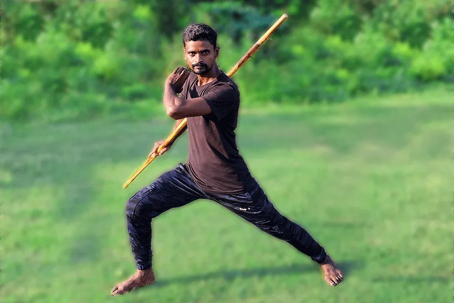Portrait of Master Ananthan Specialist: Silambam, Yoga, Meditation & Functional Fitness trainer at CF2C